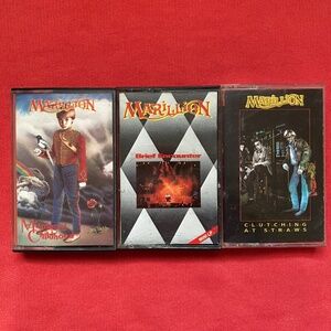 80s I Marillion I 3 Cassette Tapes